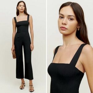 REFORMATION Alva Jumpsuit Black
Size: 0P